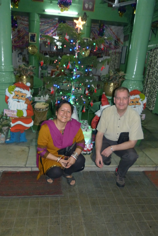 Weihnachtsgre aus Kolkata