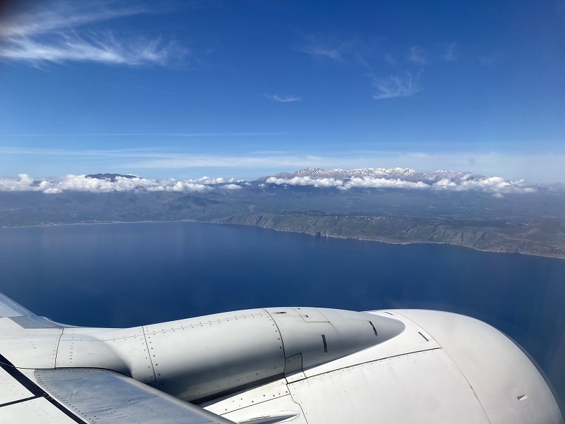 Anflug auf Kreta Anflug auf Kreta