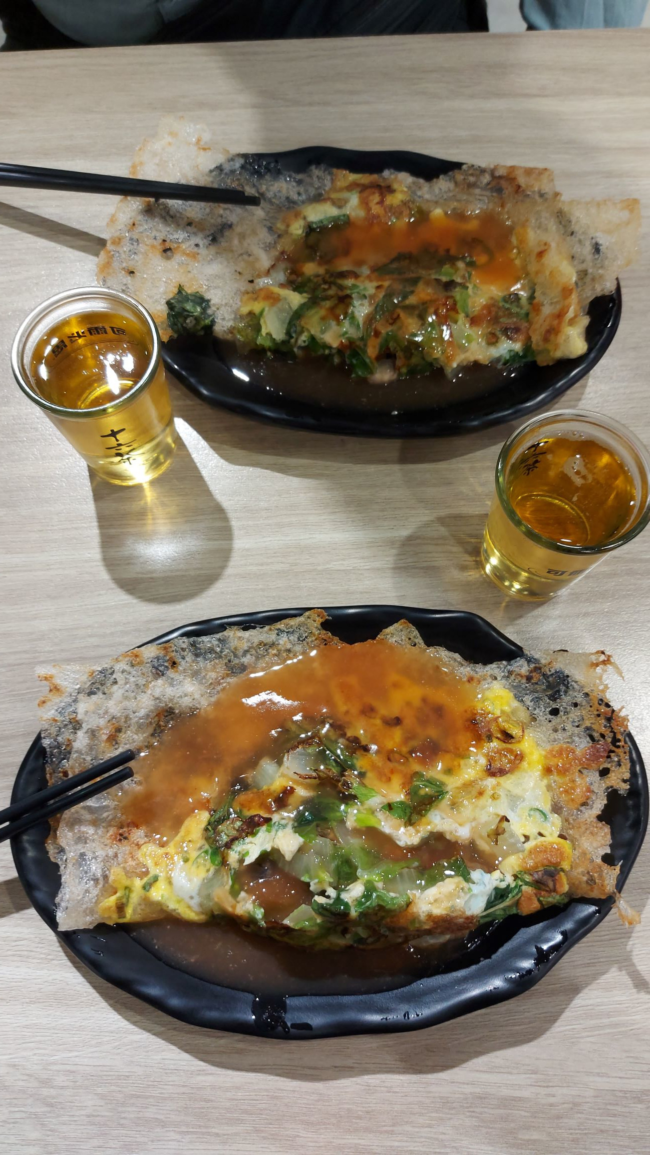 Austernomelette Austernomelette